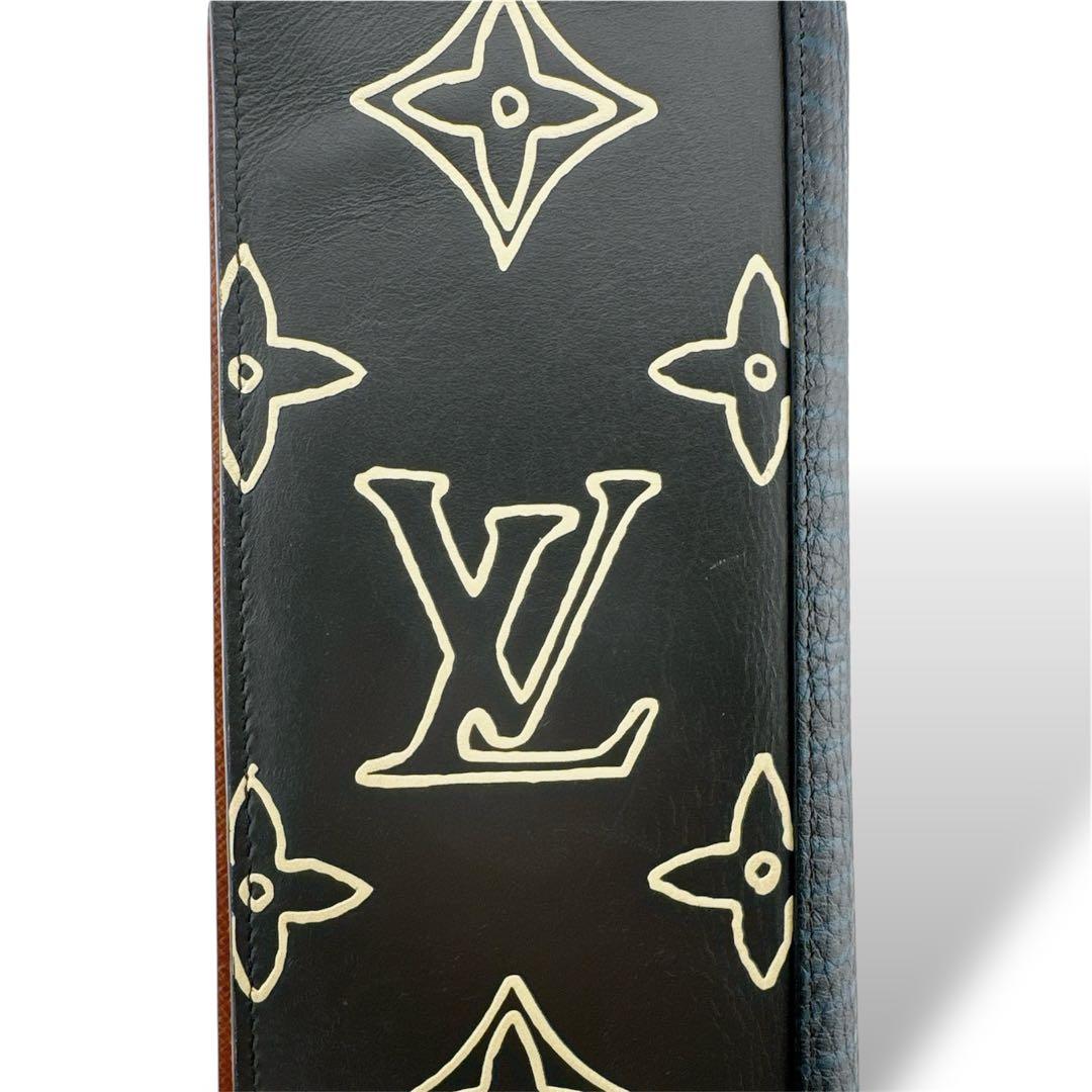 ルイヴィトン モノグラム パッチワーク ポルトフォイユブラザ 二つ折り長財布