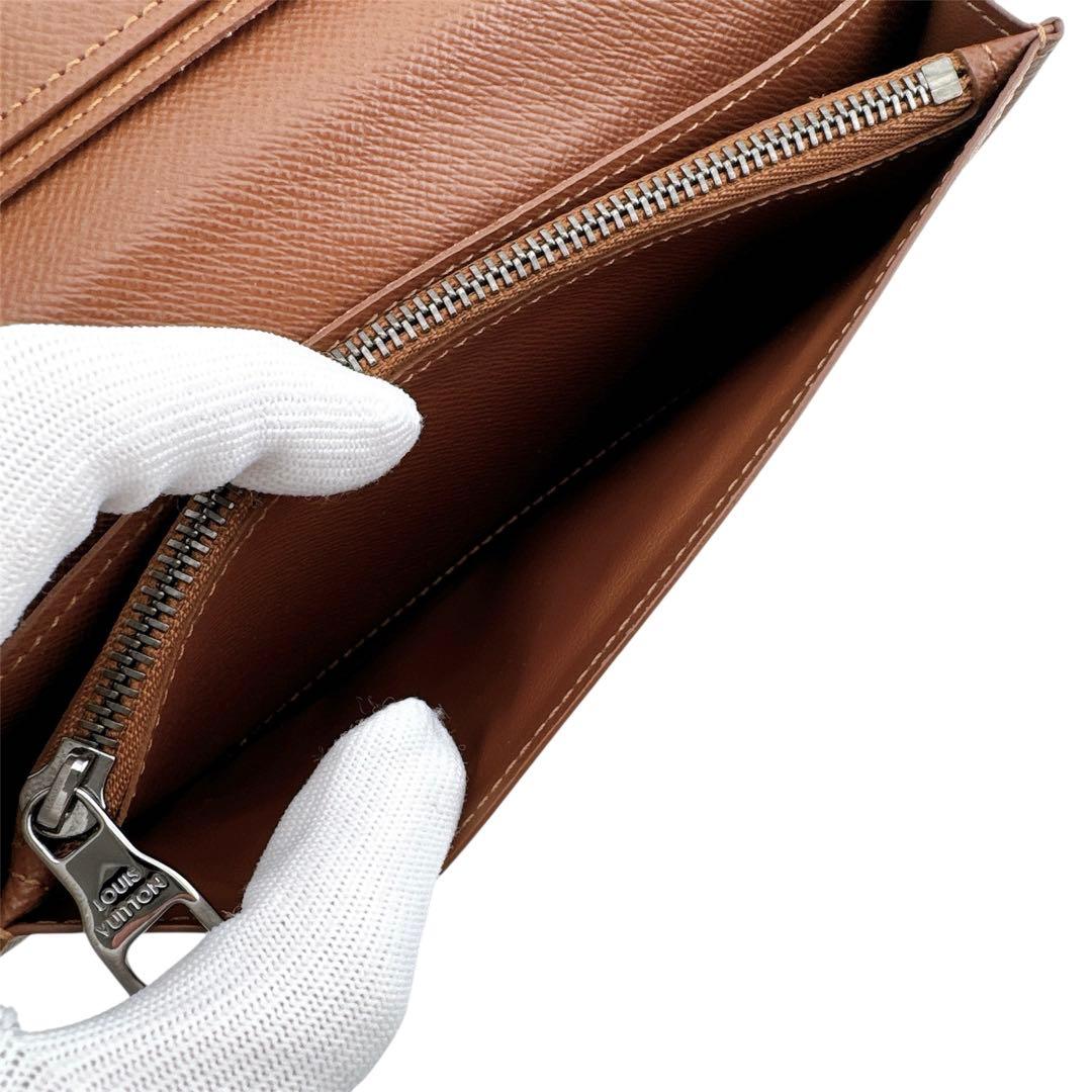 ルイヴィトン モノグラム パッチワーク ポルトフォイユブラザ 二つ折り長財布