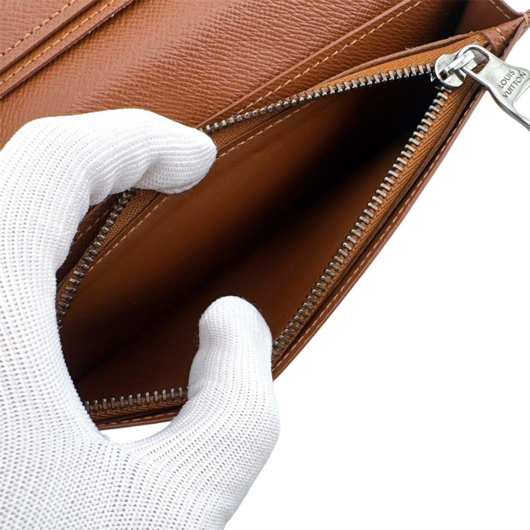 ルイヴィトン モノグラム パッチワーク ポルトフォイユブラザ 二つ折り長財布