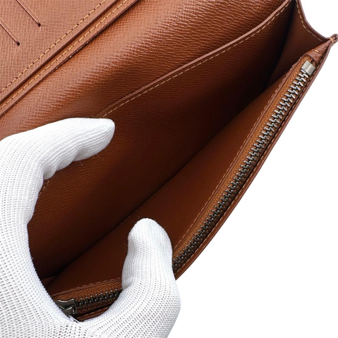 ルイヴィトン モノグラム パッチワーク ポルトフォイユブラザ 二つ折り長財布