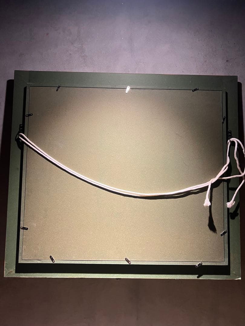 他の方発送×肉筆日本画　【雲龍図】　直筆サインあり