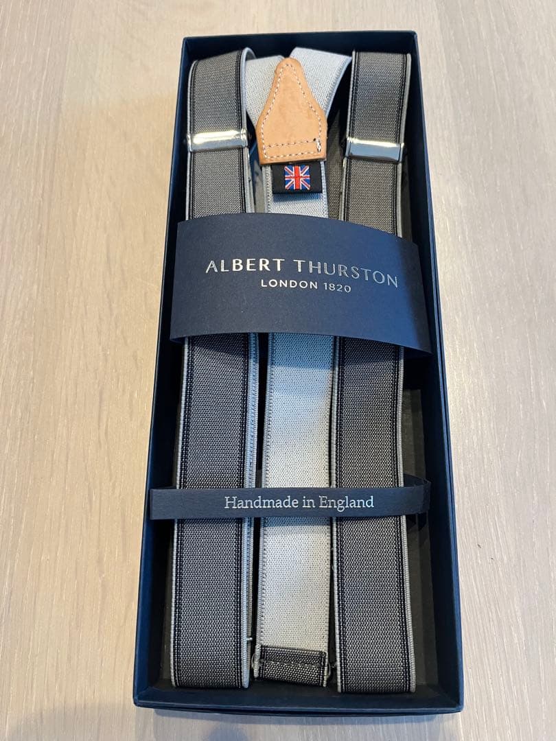 【美品】THURSTON/アルバートサーストン サスペンダー