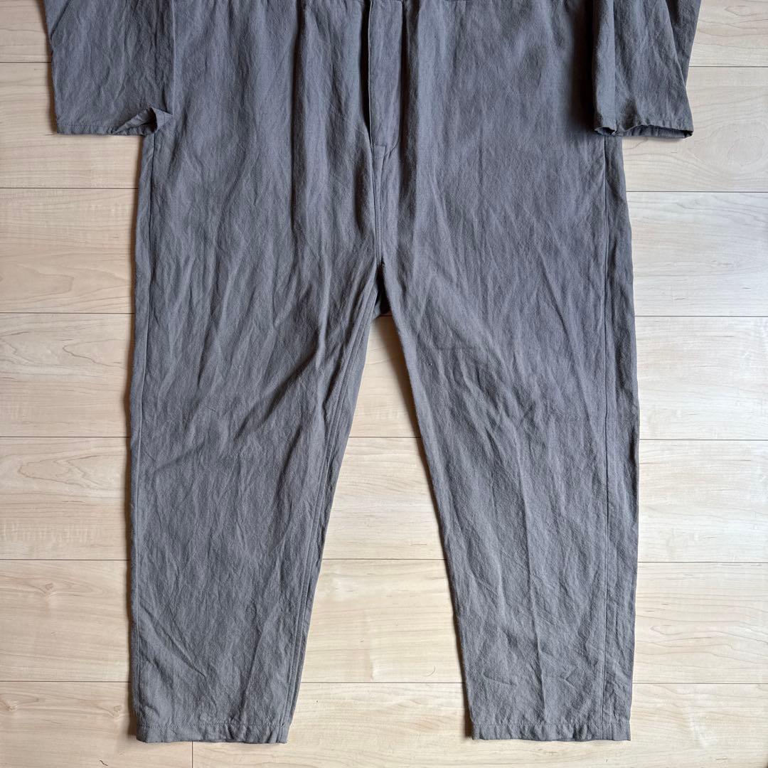 LENO ウールリネンオーバーオール