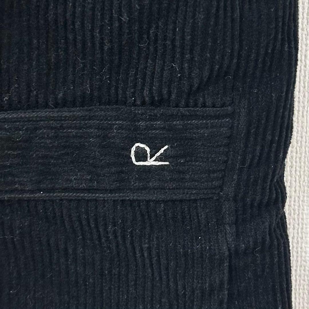 45R コーデュロイのベスト　ブラック　2