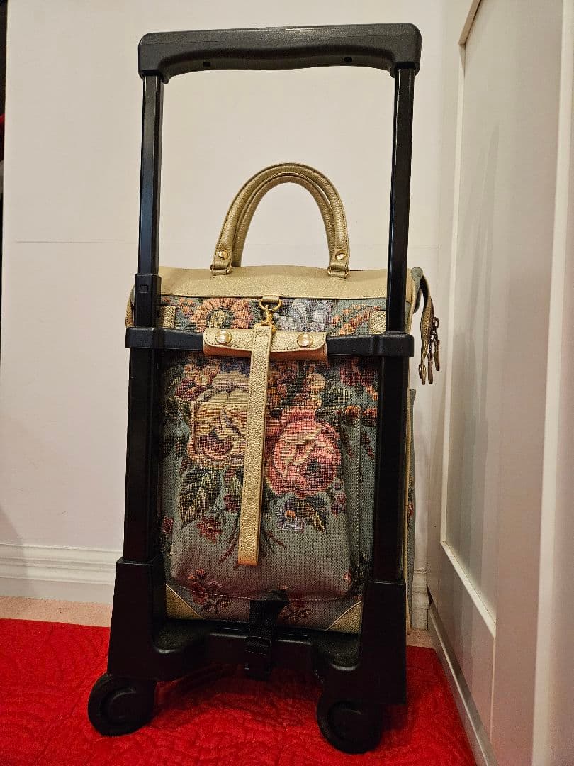 Think Bee!シンクビー!取外し可能キャスター付きショッピングトートバッグ