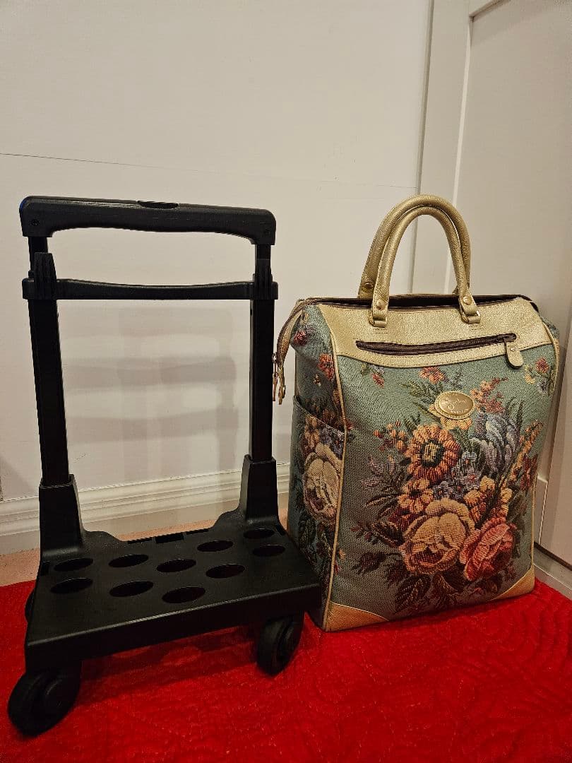 Think Bee!シンクビー!取外し可能キャスター付きショッピングトートバッグ