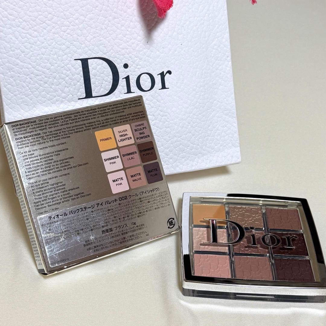 Dior バックステージ アイ パレット 002 クール アイシャドウ