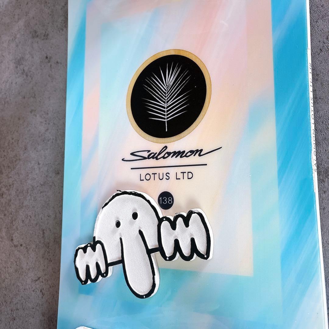 【SALOMON2点セット】レディーススノーボード　サロモン138cmバイン付き