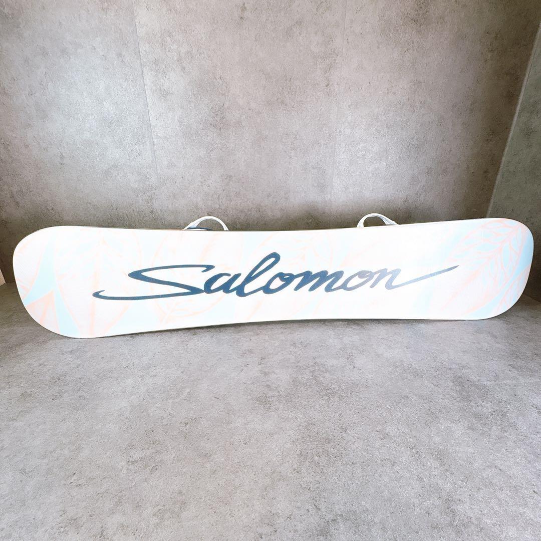 【SALOMON2点セット】レディーススノーボード　サロモン138cmバイン付き