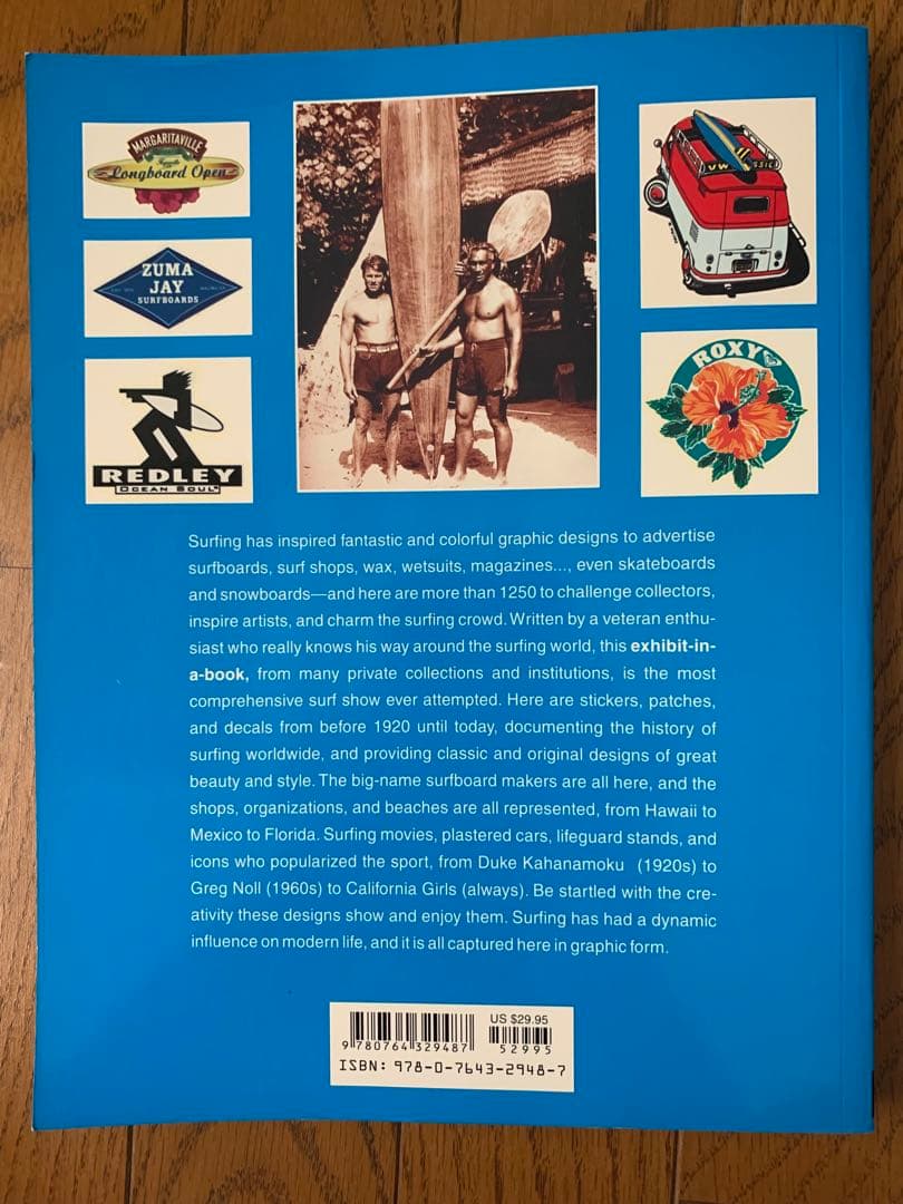 サーフショップ、ボードなどステッカー 1250 記載 洋書