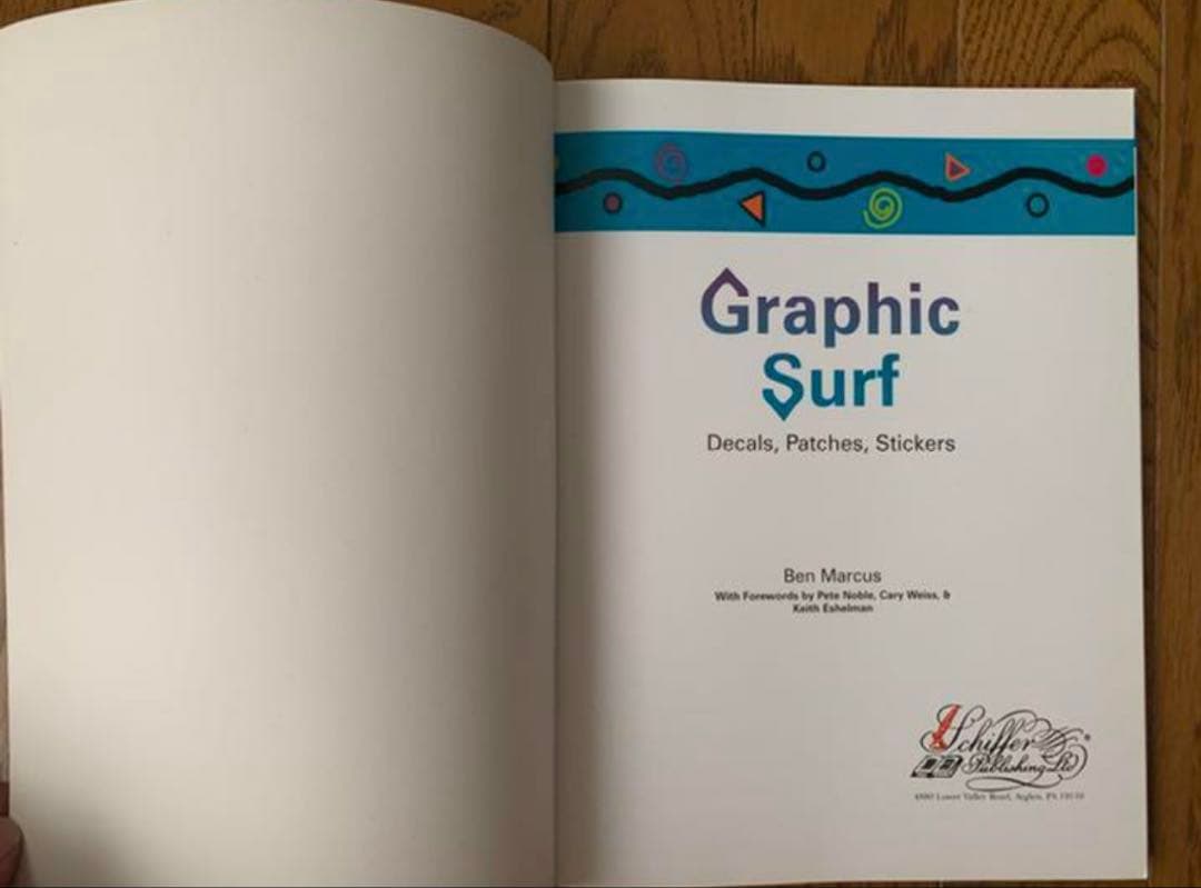 サーフショップ、ボードなどステッカー 1250 記載 洋書