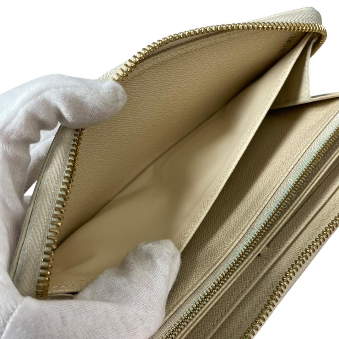 【新型モデル 美品】 ルイヴィトン ジッピーウォレット 長財布 ダミエ アズール