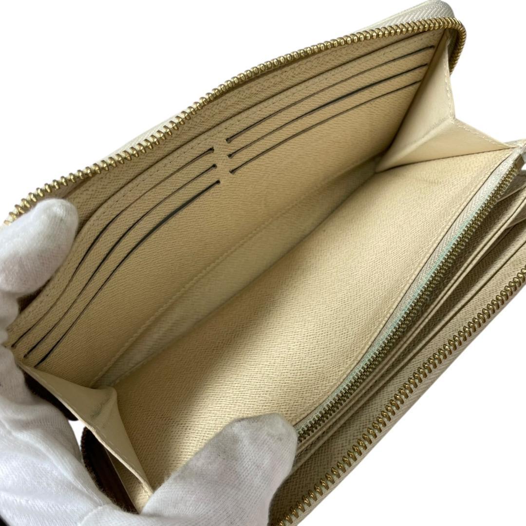 【新型モデル 美品】 ルイヴィトン ジッピーウォレット 長財布 ダミエ アズール