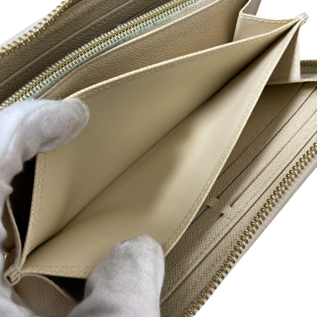 【新型モデル 美品】 ルイヴィトン ジッピーウォレット 長財布 ダミエ アズール