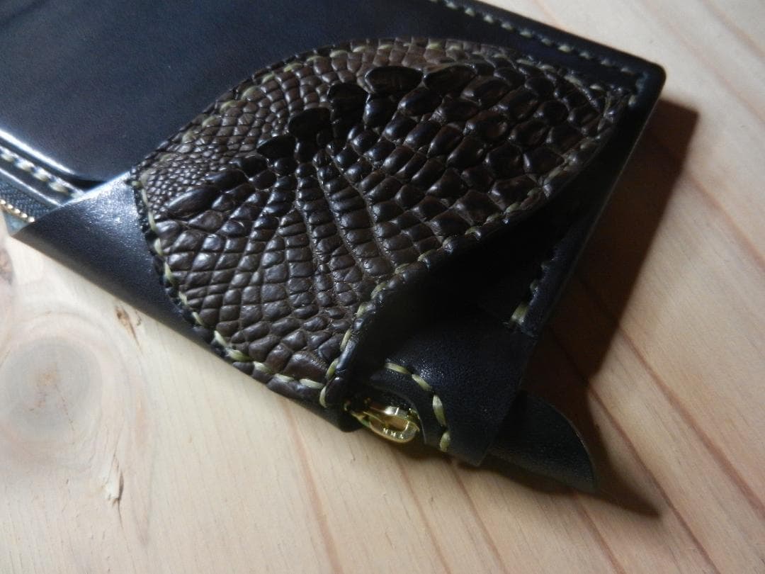 ［Marine Tower］ウォレット／サドル／クロコダイル