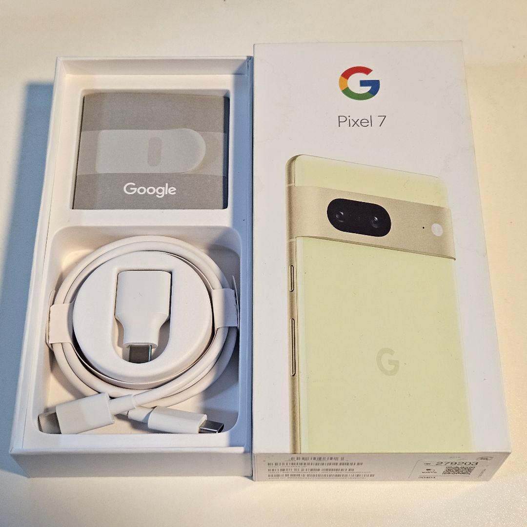 Google Pixel 7 （無印）本体 Lemon Glass