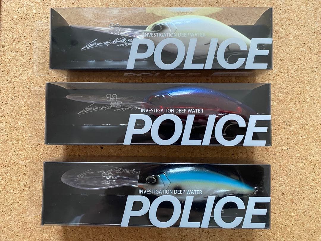 DRT POLICE クランクベイト 3色セット　米山悟