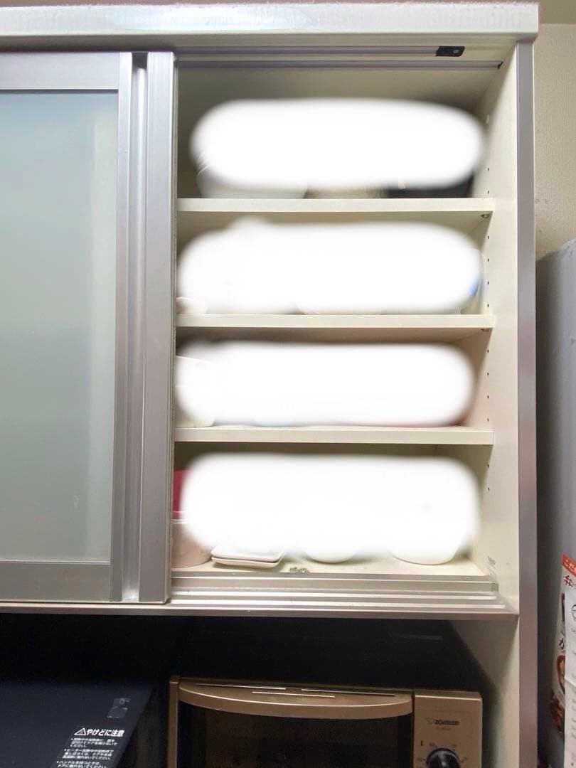 パモウナ　食器棚　キッチンボード　幅100