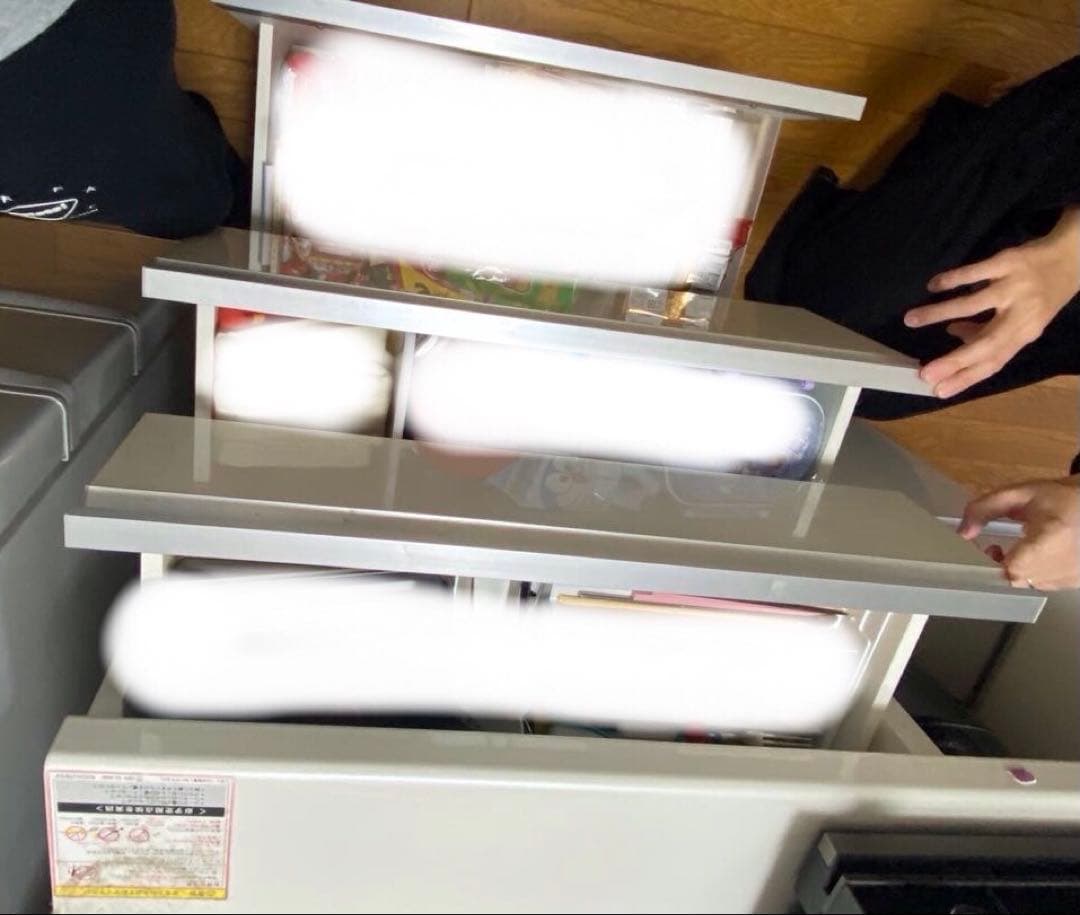 パモウナ　食器棚　キッチンボード　幅100