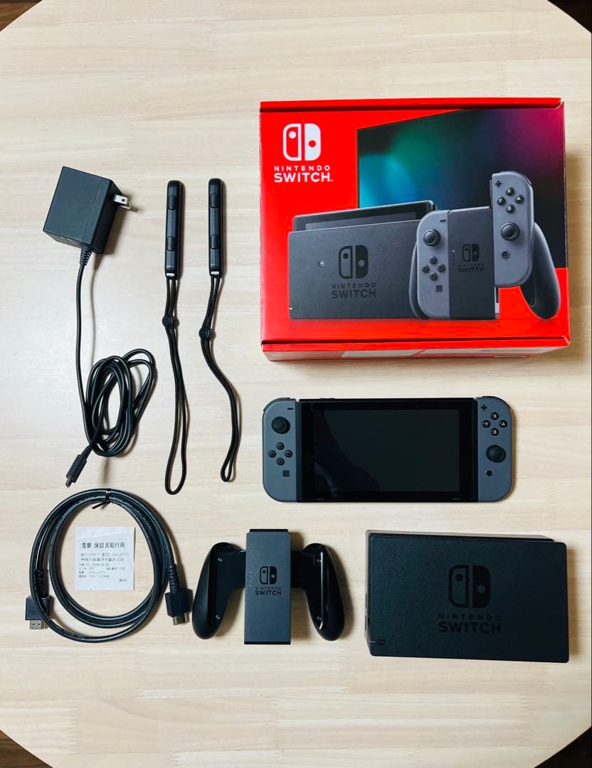 Nintendo Switch グレー 本体 付属品完備