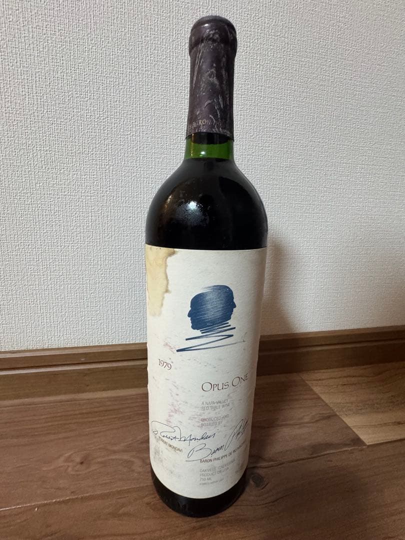 B*9様 値下げ！希少Opus One 1stヴィンテージ1979赤ワインオーパ