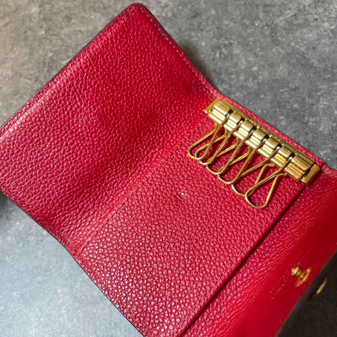 Louis Vuitton レッド キーケース