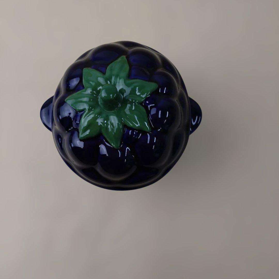 ル・クルーゼ　ミニココット　ブラックベリー　 箱なし 廃盤品