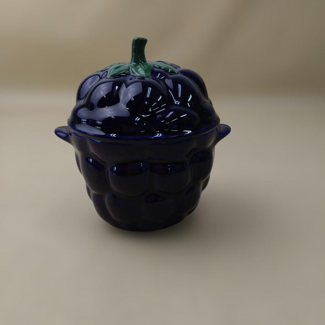 ル・クルーゼ　ミニココット　ブラックベリー　 箱なし 廃盤品