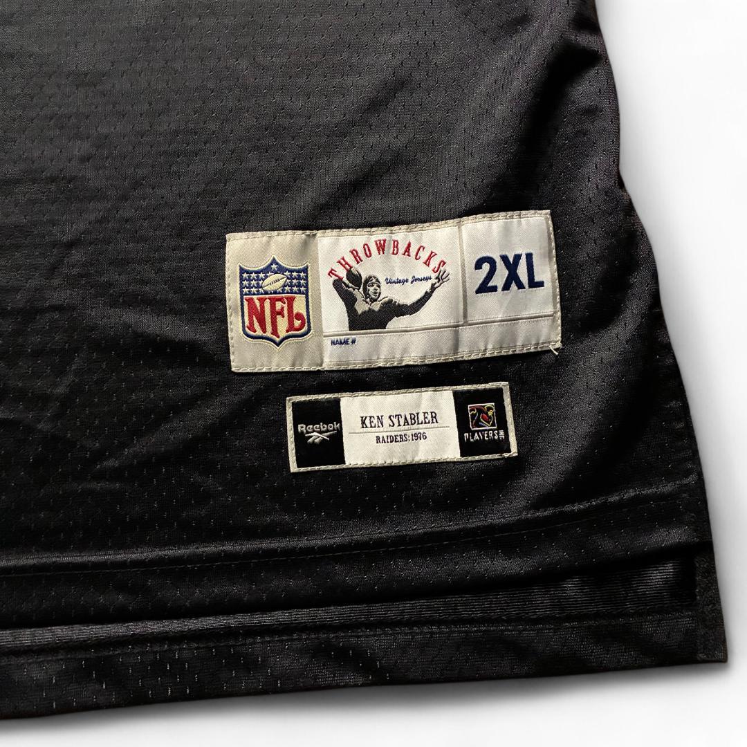Reebok NFL レイダース 12 ステイブラー 復刻ジャージ 76年モデル