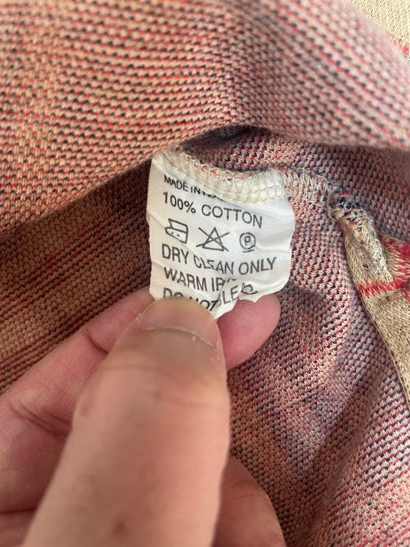 ⭕️【美品／値下げ】Burberrys 長袖ポロシャツ ノバチェック ロゴ入り