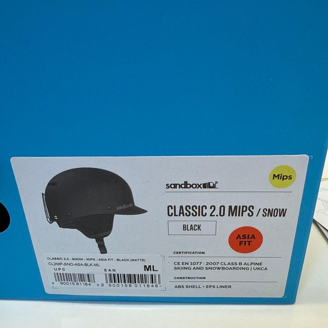 サンドボックス クラシック2.0MIPSブラックアジアンフィット