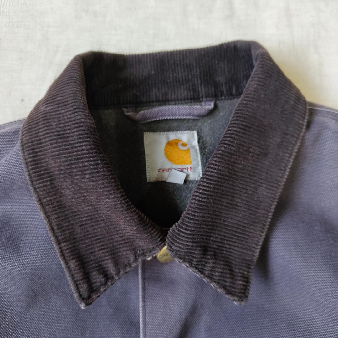 フェードハチノス カーハートWIP チョアコート ネイビー パープル S