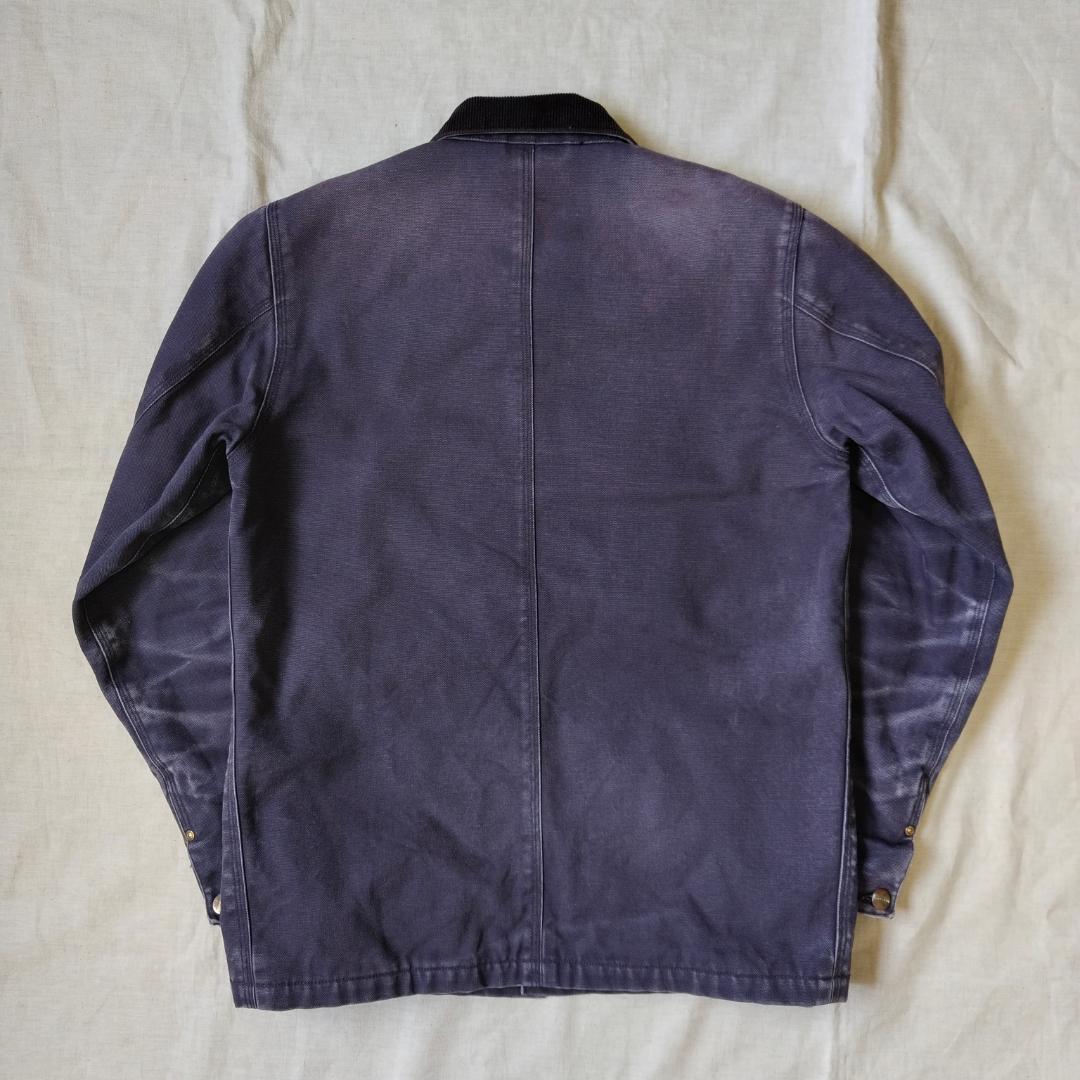 フェードハチノス カーハートWIP チョアコート ネイビー パープル S