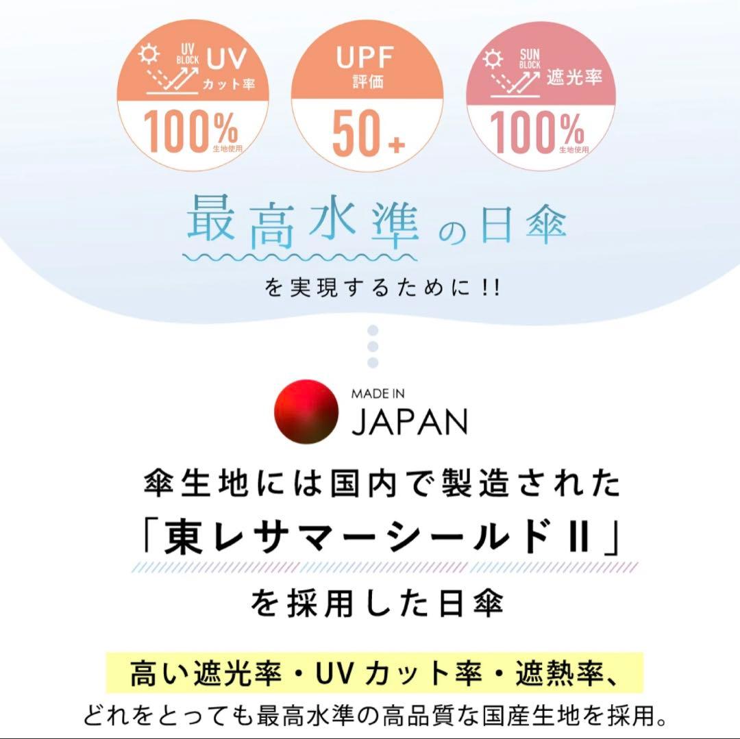 COKAGE+ (コガクレ+) 3段折りたたみ日傘　スノーグレー(限定カラー)