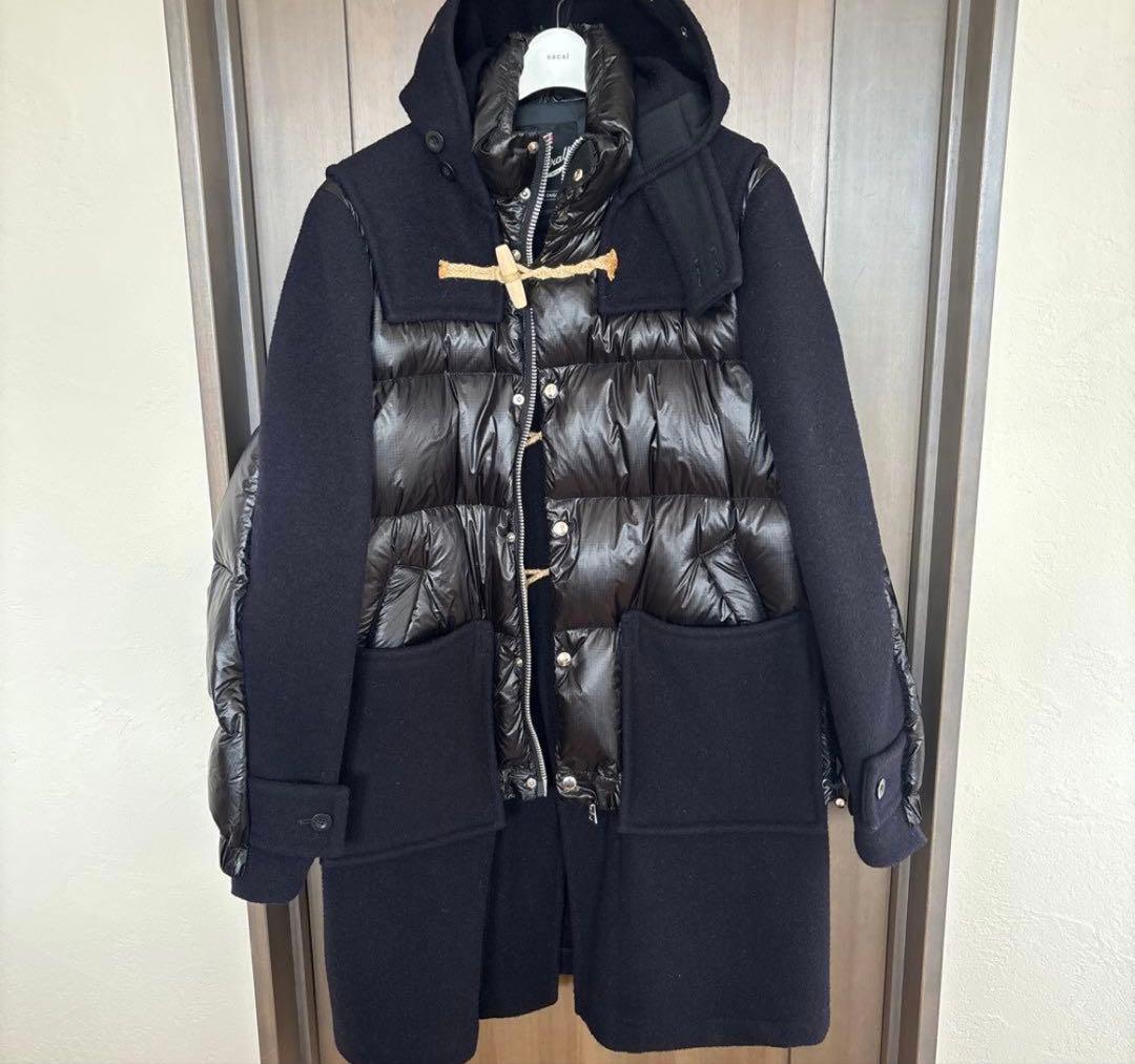 sacai×Glover all ダッフルコート　ダッフルダウンコート