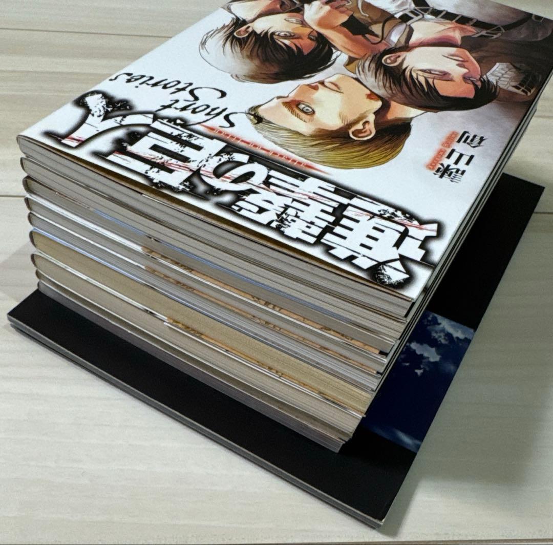 進撃の巨人　ショートストーリーズ+ビギニング+エンディング+DVD特典4冊