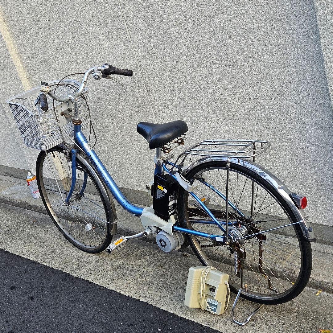 パナソニック♪電動アシスト自転車♪ViVi♪爽やかなブルー