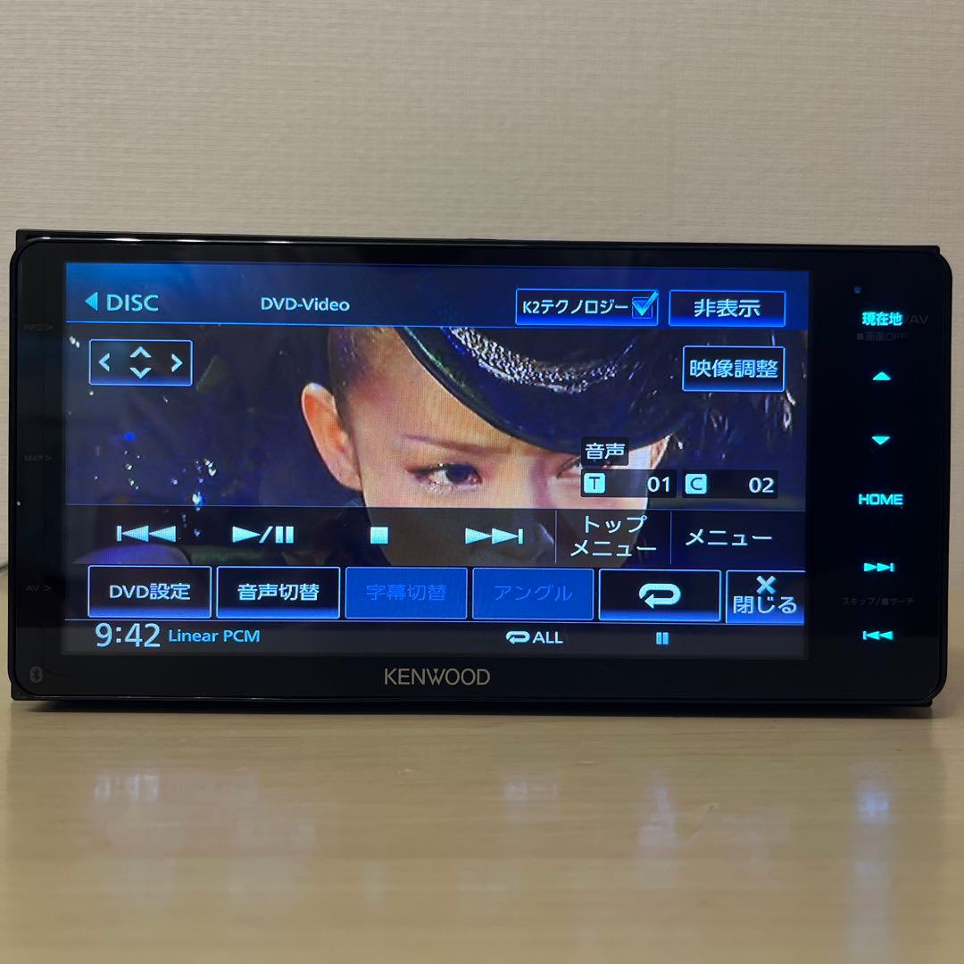 Bluetooth搭載フルセグ2025年地図MDV-M705W新品バックカメラ付