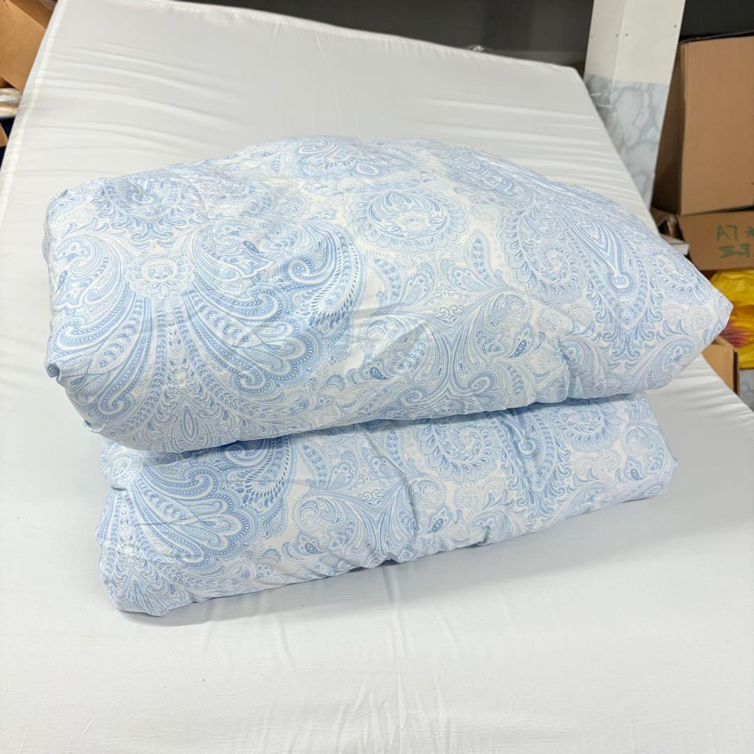 60新品開封済み　羽毛布団　シングル　掛け布団　100％羽毛1.1kg