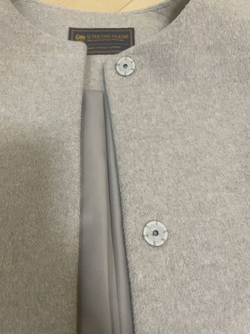 ジャーナルスタンダードレリューム　ノーカラーコート