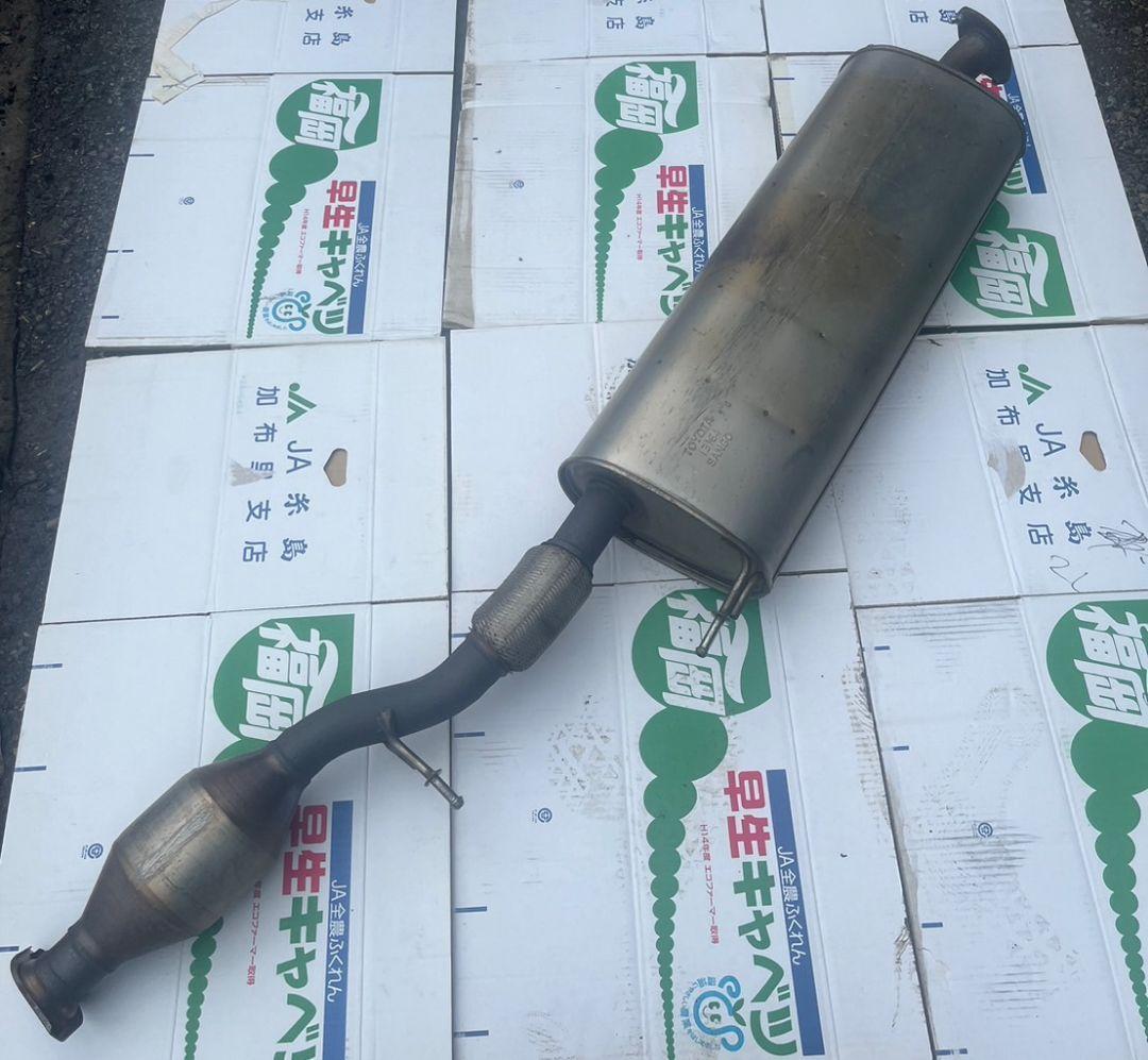 アルファード GGH35W 純正触媒付マフラー