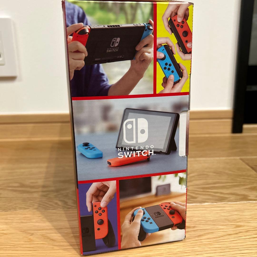 【新品未使用】Nintendo switch スイッチ本体　赤　青