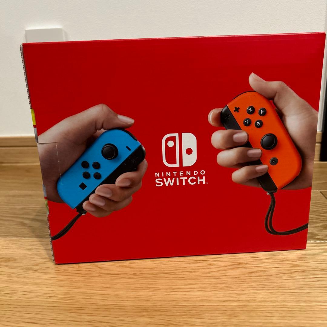【新品未使用】Nintendo switch スイッチ本体　赤　青