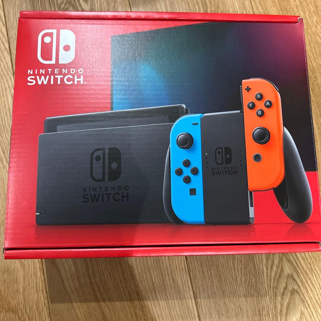 【新品未使用】Nintendo switch スイッチ本体　赤　青