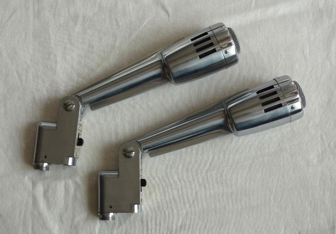 Calrad DM-17ダイナミックマイクロフォン　日本製ヴィンテージ　２台