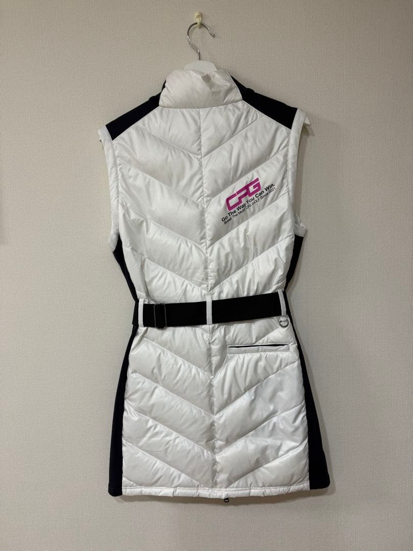 CPG レディース ゴルフ ワンピース ダウンベスト