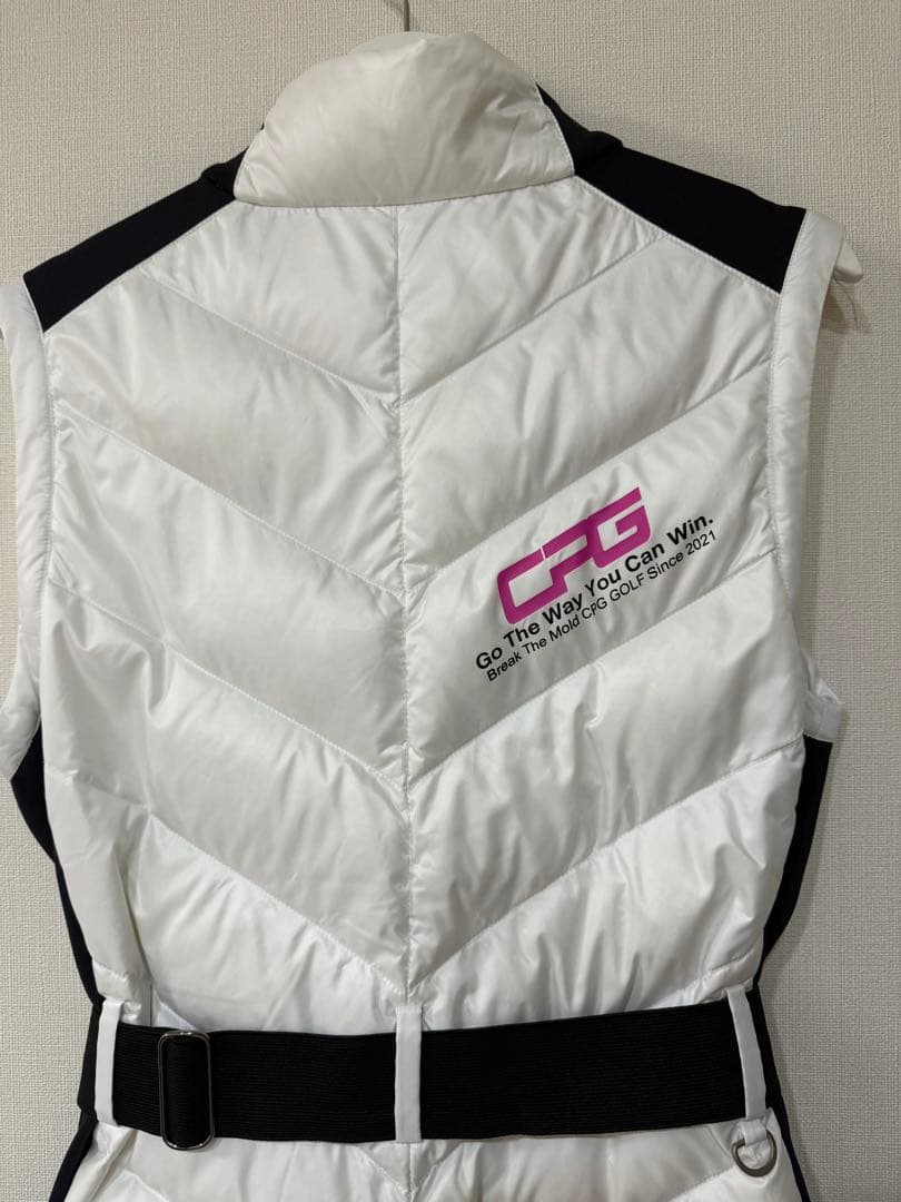 CPG レディース ゴルフ ワンピース ダウンベスト