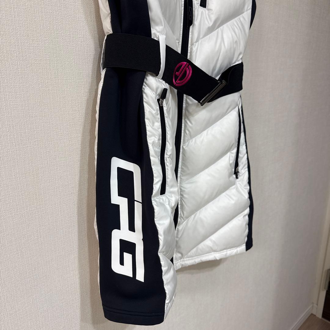 CPG レディース ゴルフ ワンピース ダウンベスト