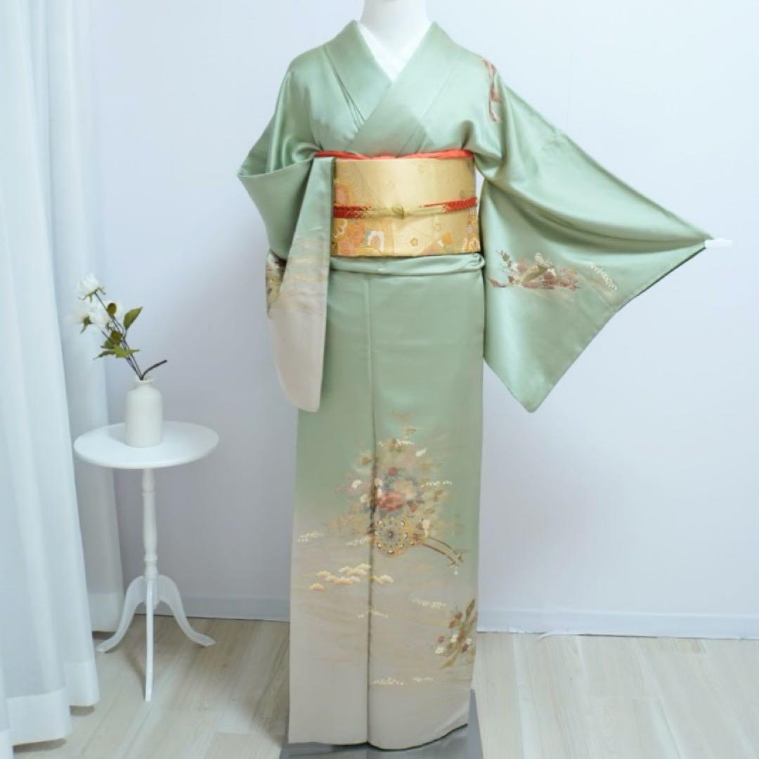 訪問着　4点フルセット 385c七五三 お宮参り 卒業式　入学式　結婚式