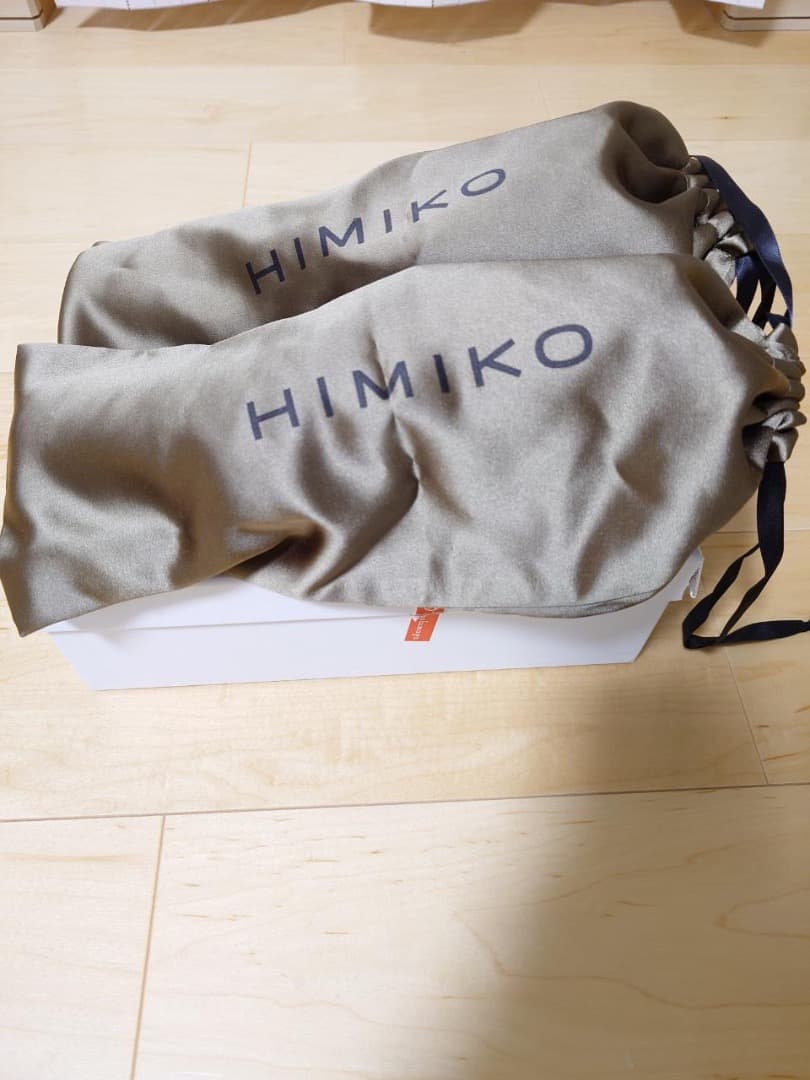 卑弥呼 ヒミコ ヒールスクエアトゥストラップパンプス 25cm ブラック 黒